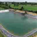 ژئوممبران قطره گستر، ساخت استخر کشاورزی در مرکزی